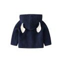 Baby autumn and winter new product children's sweater baby rabbit warm coat cute baby clothing knitted coat 