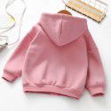 Children's clothing girls' coat autumn and winter style plush and thick zippered children's coat