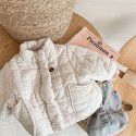 Children's clothing, children's winter clothing, Korean version, plush and thick cotton jacket, girls' winter jacket, down