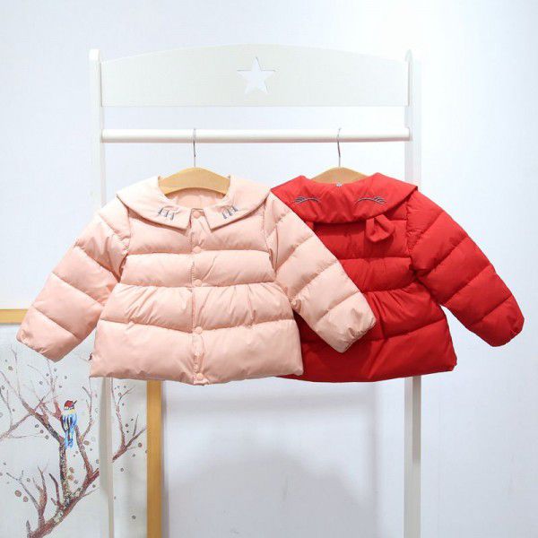 Brand children's wear cotton hand-plug girls' lovely comfortable cotton clothes 
