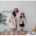 Children's model coat Hanban loose plush Gary coat boys and girls Icelandic plush thickened coat parent-child 