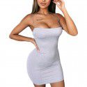 Women's hollowed out backpack, hip hanging neck skirt, long dress, dress