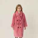 Children's fur coat new precision waterproof mink fur integrated men's and women's clothing baby coat thickened Korean version