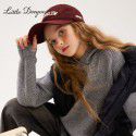 Girls' autumn and winter hooded sweaters, middle-aged children's winter casual knitwear, children's stylish top