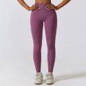 Running naked, quick drying fitness pants, breathable, tight fitting sports pants, high waisted and hip lifting yoga pants for women 