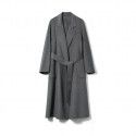 Handmade cashmere coat women's double-sided cashmere classic woolen coat