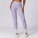 Running naked, quick drying fitness pants, breathable, tight fitting sports pants, high waisted and hip lifting yoga pants for women 