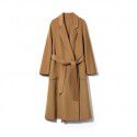 Handmade cashmere coat women's double-sided cashmere classic woolen coat