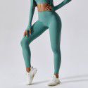 Running naked, quick drying fitness pants, breathable, tight fitting sports pants, high waisted and hip lifting yoga pants for women 