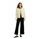 Wool coat, double-sided woolen coat, single breasted short round neck, stylish coat