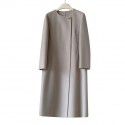 Cashmere coat, double-sided woolen commuting coat, casual cashmere coat, woolen temperament coat, women's coat