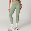 Running naked, quick drying fitness pants, breathable, tight fitting sports pants, high waisted and hip lifting yoga pants for women 