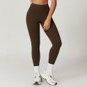 Running naked, quick drying fitness pants, breathable, tight fitting sports pants, high waisted and hip lifting yoga pants for women 