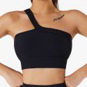 Spring and summer one shoulder yoga bra integrated back sports bra for women wearing fitness yoga clothes 