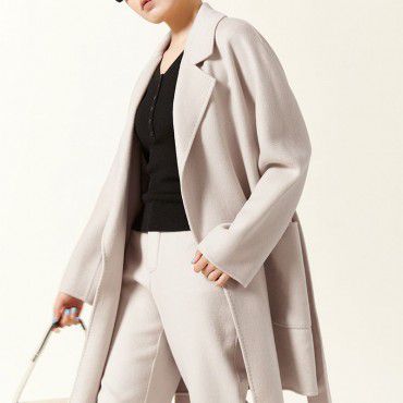 Coat, double-sided cashmere coat, short woolen coat, small coat, coat, women's coat