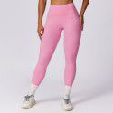 Running naked, quick drying fitness pants, breathable, tight fitting sports pants, high waisted and hip lifting yoga pants for women 