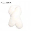 Fur scarf, scarf, shawl, coat, fur collar, winter fashion, fur collar, warm