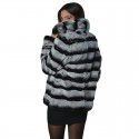 Fur coat winter short women's standing collar fur coat