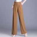Women's wide leg pants for outerwear, narrow version, wide leg, plus size pants, high waisted women's pants