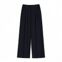 Women's wide leg pants for outerwear, narrow version, wide leg, plus size pants, high waisted women's pants