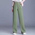 Women's wide leg pants for outerwear, narrow version, wide leg, plus size pants, high waisted women's pants
