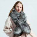 Fur scarf, scarf, shawl, coat, fur collar, winter fashion, fur collar, warm