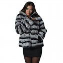 Fur coat winter short women's standing collar fur coat