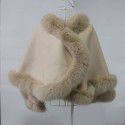 Fur women's cape real fur season shawl jacket