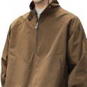 Retro half zipper workwear, coach jacket, men's assault jacket, casual trendy jacket